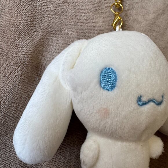 NWT Sanrio Cinnamoroll Nikonui Mascot Plush Doll Keychain LE from Japan, White - Picture 6 of 15